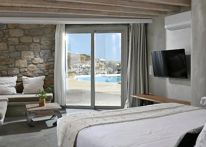 Charming In Platis Gialos With Private Pool Paradise Beach (Mykonos)