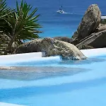 ヴィラ Charming In Platis Gialos With Private Pool パラダイスビーチ