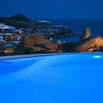 Charming In Platis Gialos With Private Pool ヴィラ