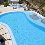 Charming In Platis Gialos With Private Pool ヴィラ