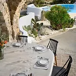 Charming In Platis Gialos With Private Pool ヴィラ *