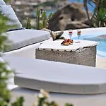 Charming In Platis Gialos With Private Pool ヴィラ *