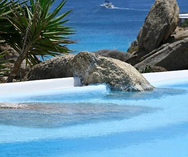 ヴィラ Charming In Platis Gialos With Private Pool パラダイスビーチ