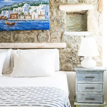 Villa Charming In Platis Gialos With Private Pool *