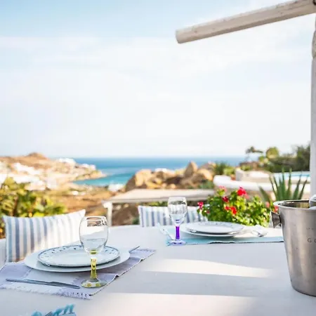 Villa Charming In Platis Gialos With Private Pool