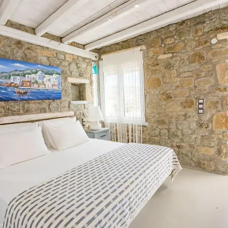 Charming In Platis Gialos With Private Pool * 天堂海滩