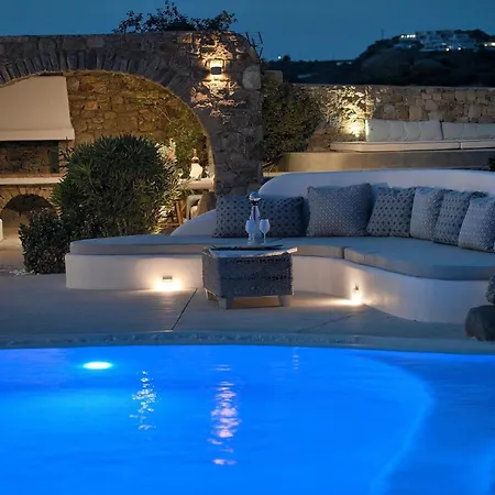 别墅 Charming In Platis Gialos With Private Pool 天堂海滩