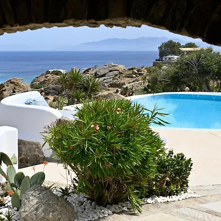Charming In Platis Gialos With Private Pool 别墅 天堂海滩