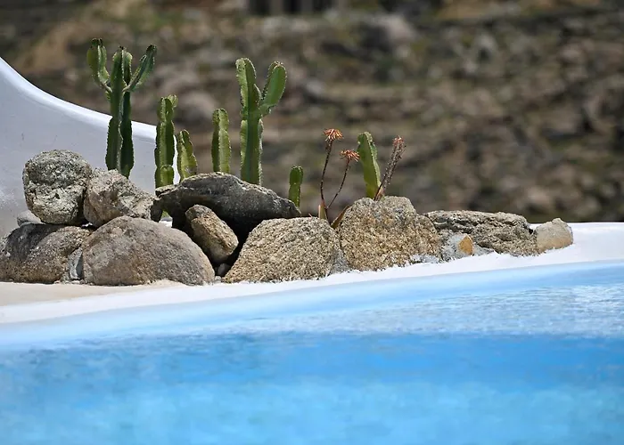 Charming In Platis Gialos With Private Pool * 天堂海滩